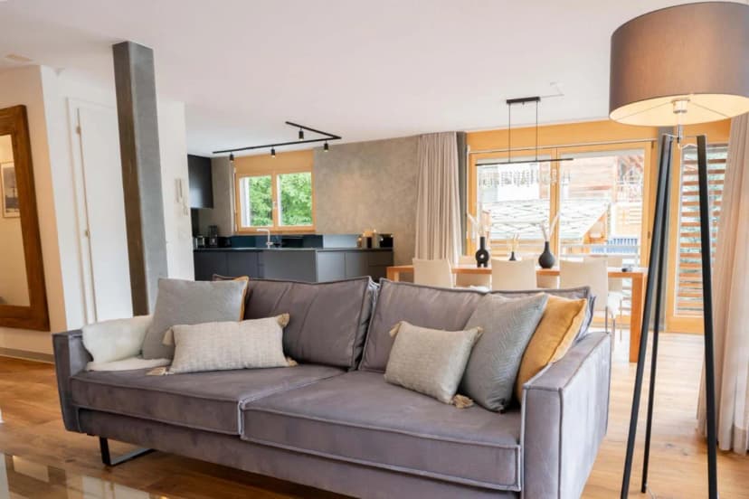 Bright Alpine Apartment for Family or Friends