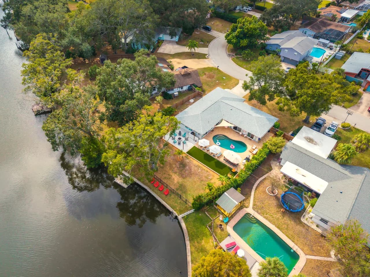 Waterfront Villa with Heated Pool in Largo Florida photo 3