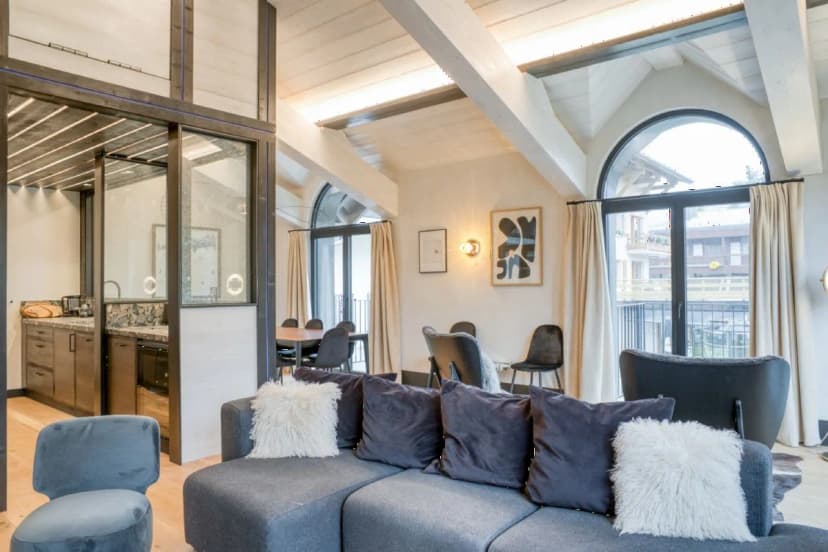 Comfortable Alpine Apartment In Central Megève