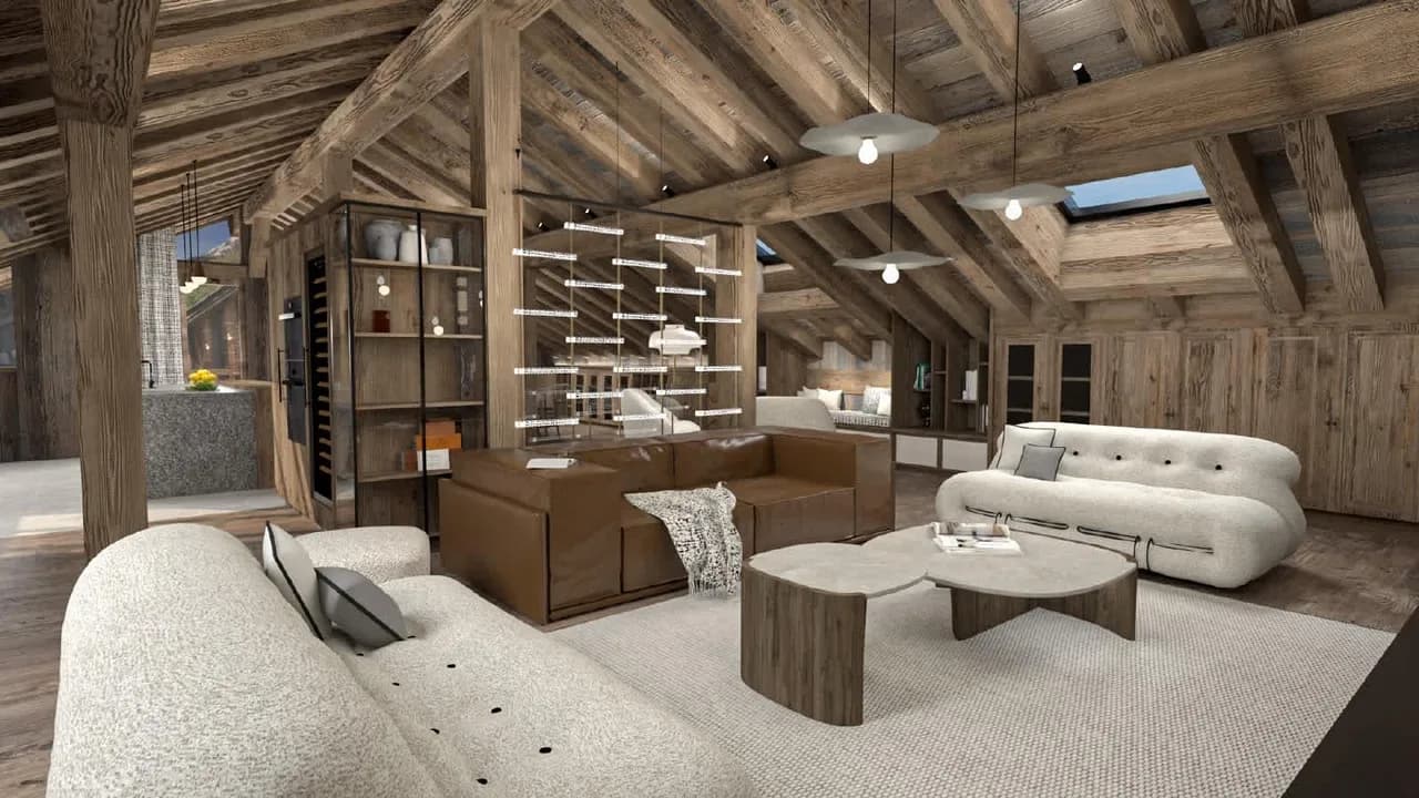 Elegant Mountain Chalet With Pool and Sauna