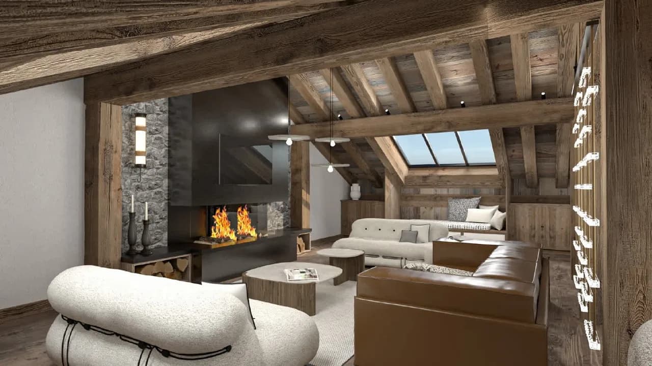 Elegant Mountain Chalet With Pool and Sauna photo 2
