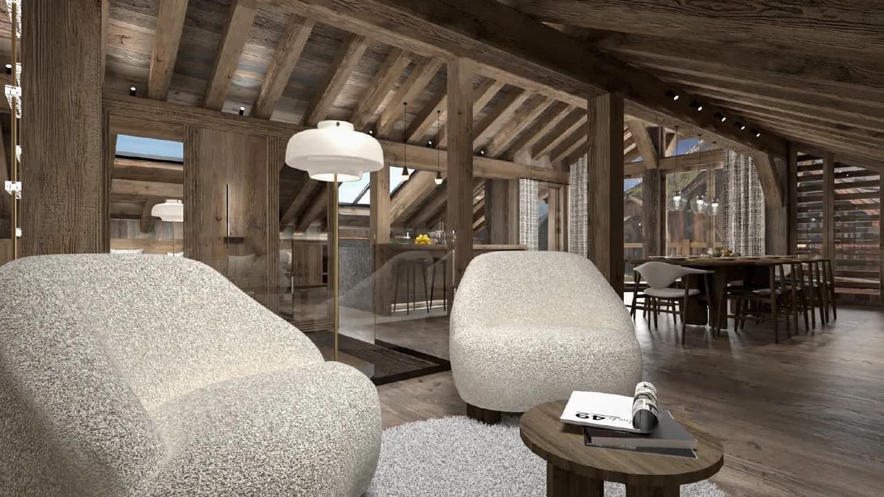 Elegant Mountain Chalet With Pool and Sauna photo 3