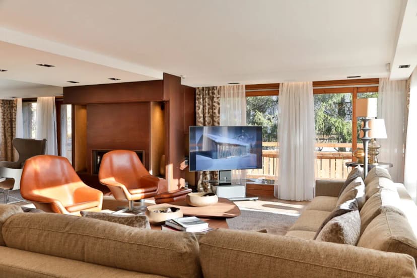 Elegant Seven-Bedroom Chalet In Megève