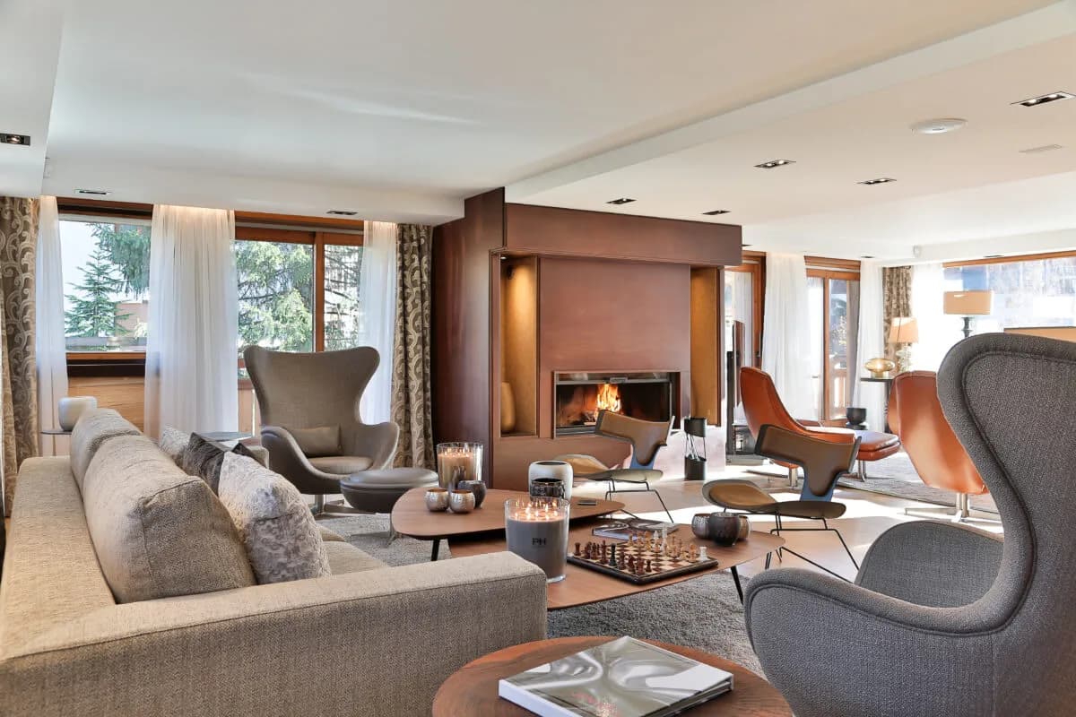 Elegant Seven-Bedroom Chalet In Megève photo 5