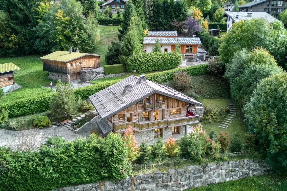 Chalet with Mountain Views in Megeve