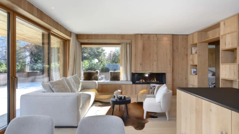 Stunning St Moritz Apartment With Sauna