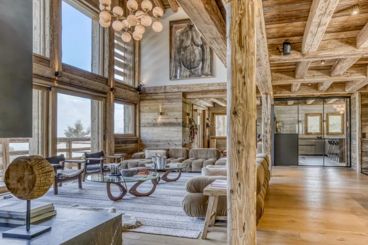 Slope-Access Chalet with Pool and Sauna photo 4