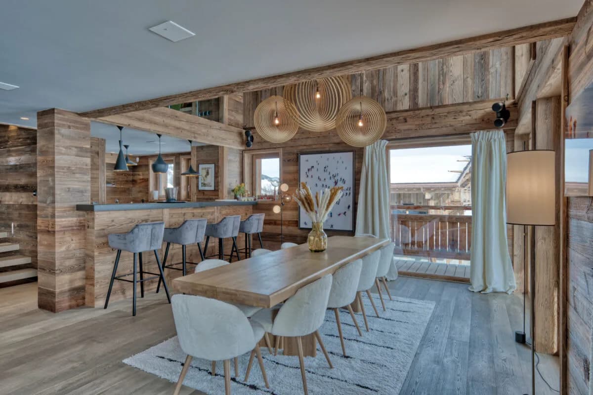 Bright Chalet with Fireplace and Spa photo 4