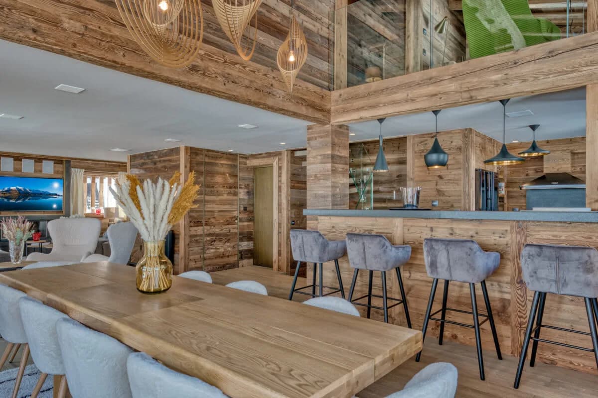Bright Chalet with Fireplace and Spa photo 5