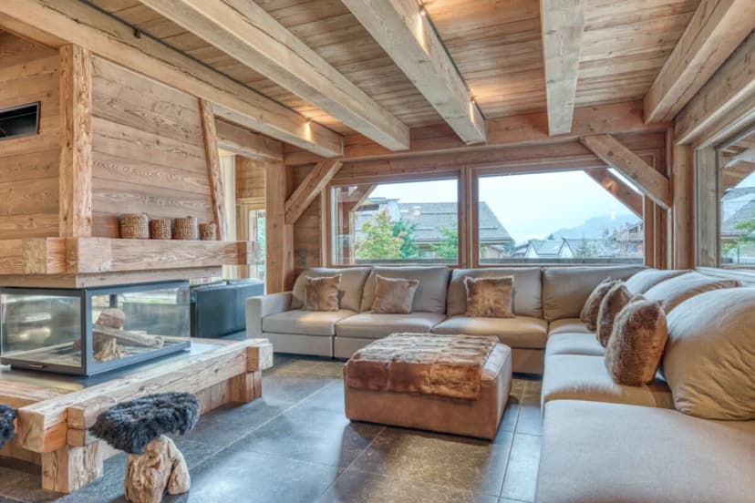 Megève Hideaway with Panoramic Mountain Views