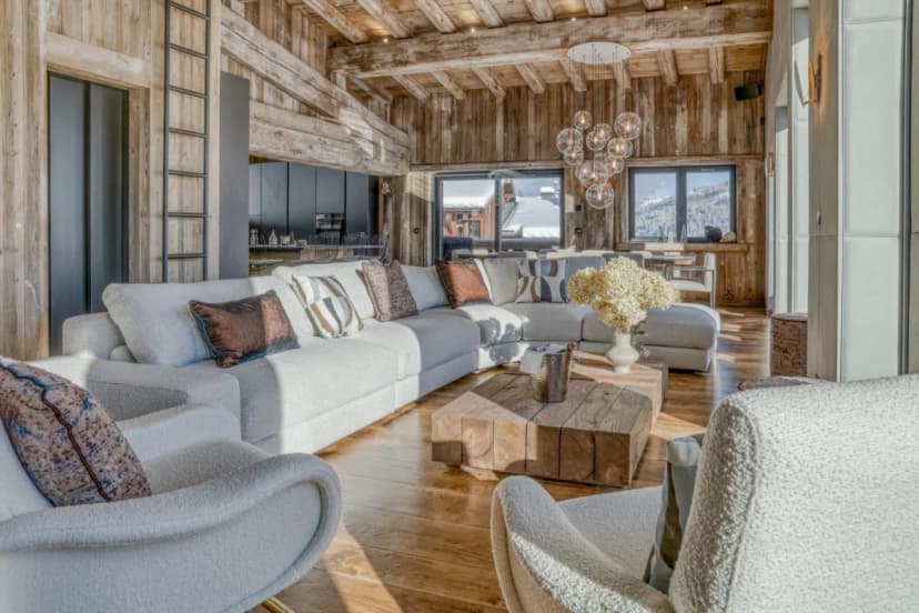 Megève Luxury Home with Spa Facilities