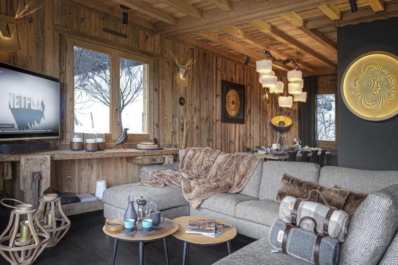 Bright Mountain Home with Kids’ Play Mezzanine