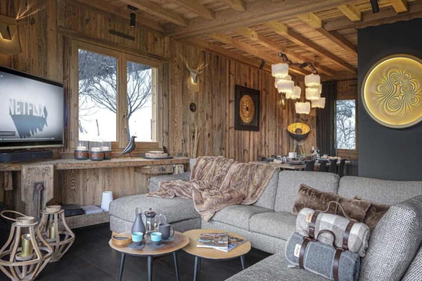 Bright Mountain Home with Kids’ Play Mezzanine