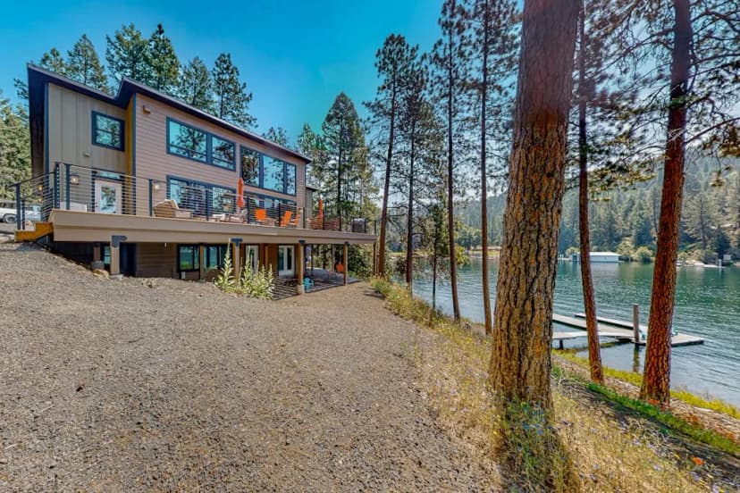 Luxury Lakefront Home with Private Dock & Deck