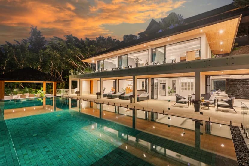 Sea View Infinity Pool Villa in Koh Samui