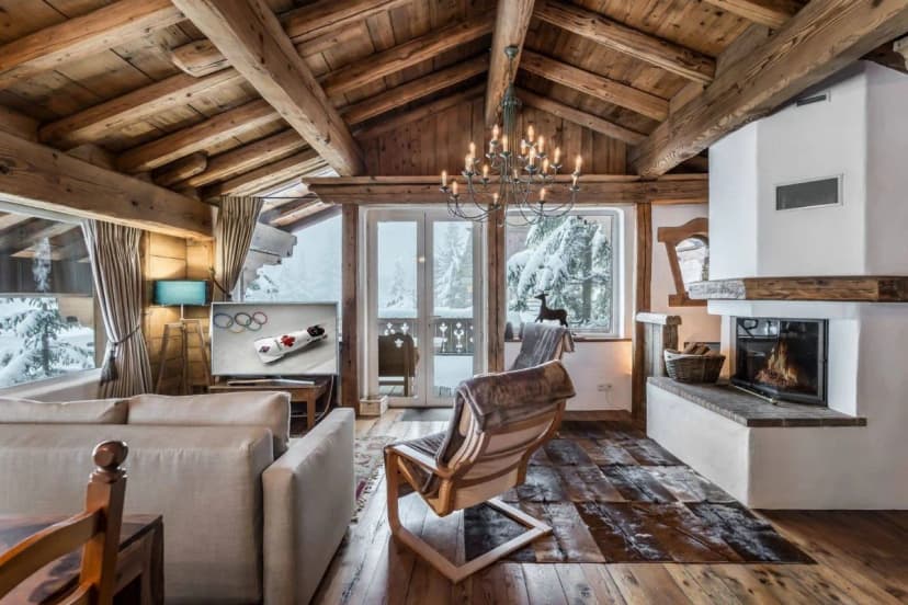 Traditional Alpine Chalet Near Courchevel Slopes