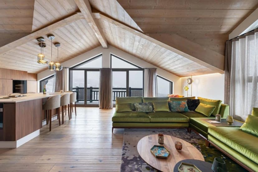 Contemporary Courchevel Apartment For Eight Adults