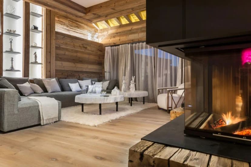 Beautiful Chalet Combining Wood And Modernity