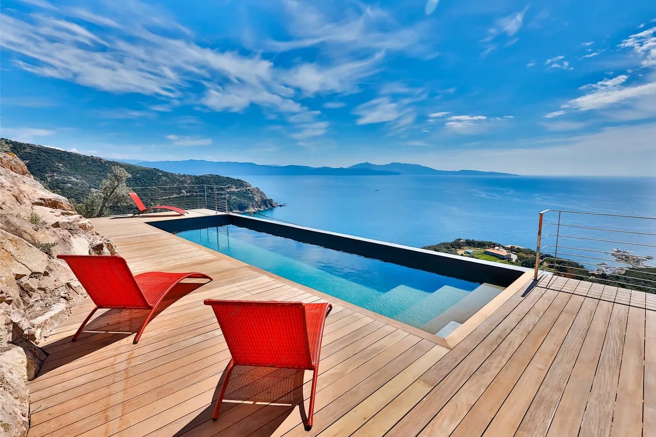Accessible Beachfront Villa in Corsica