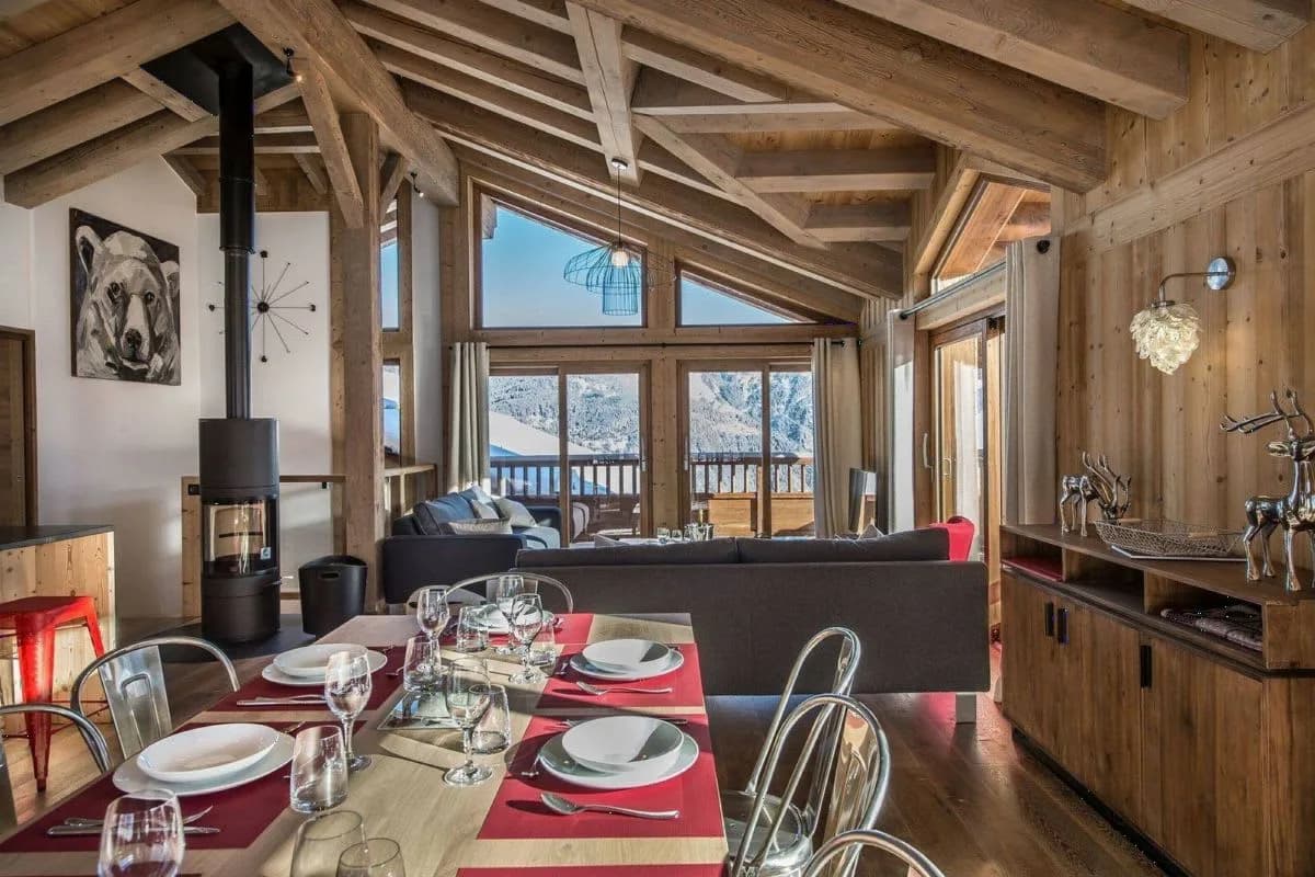 Sunny Courchevel Home Steps From Village photo 5