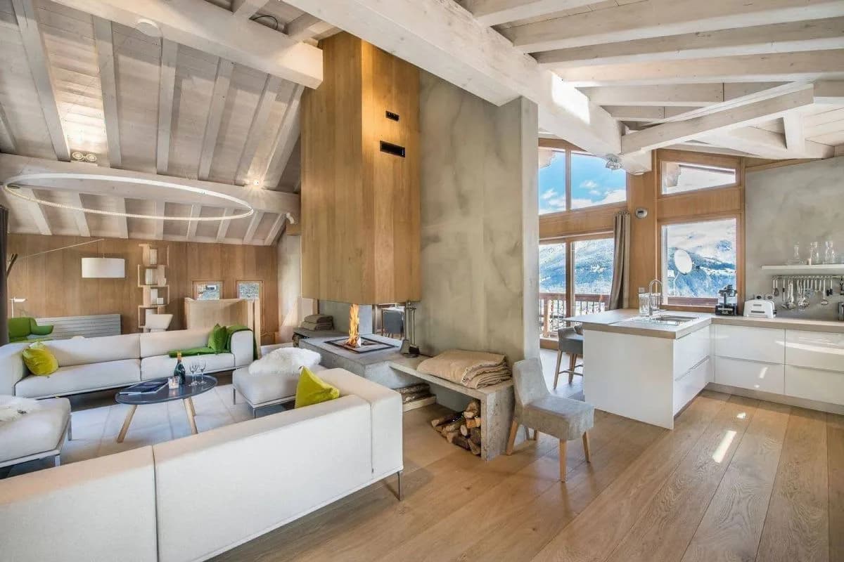 Modern Courchevel Escape With Indoor Spa photo 2
