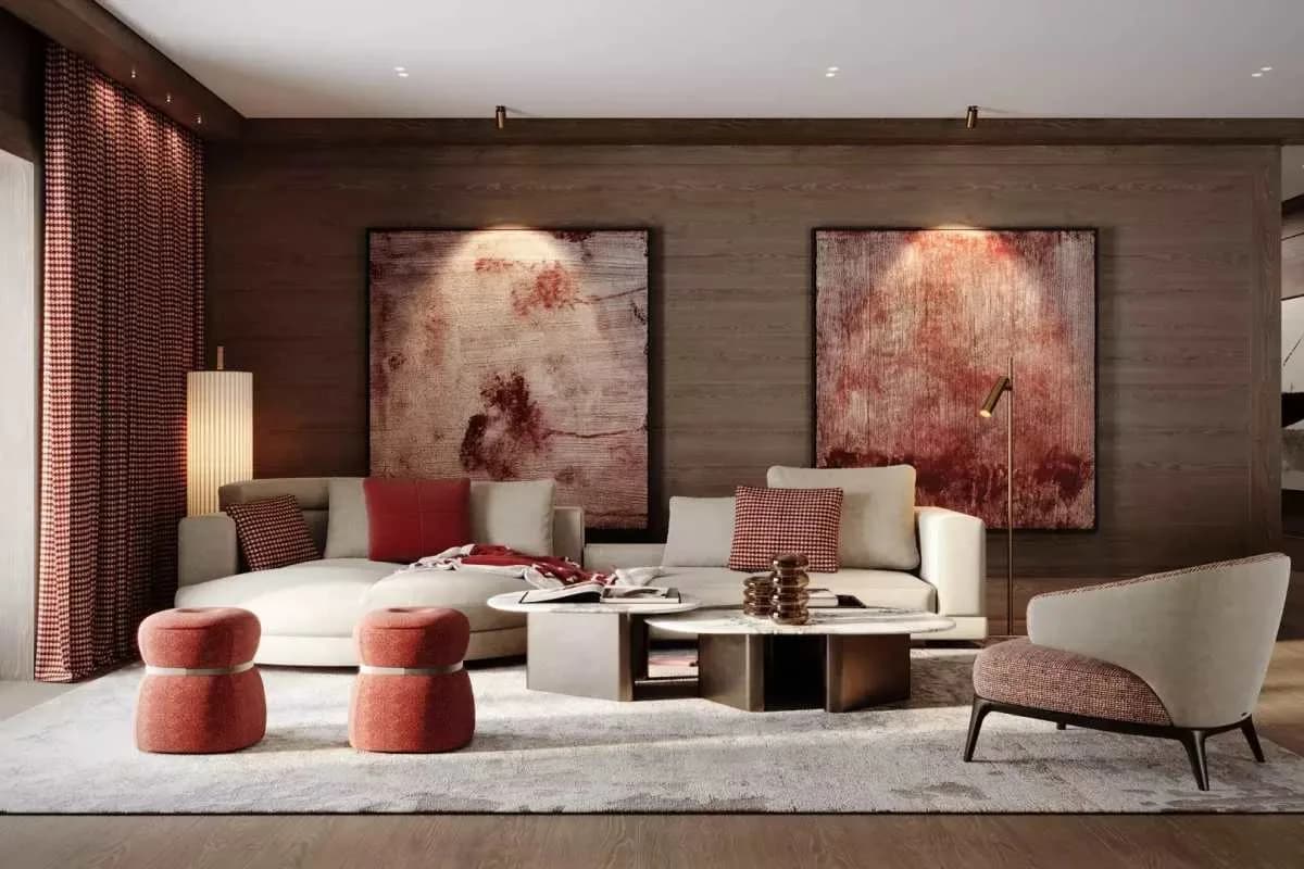 Contemporary Ski Apartment With Scenic Views