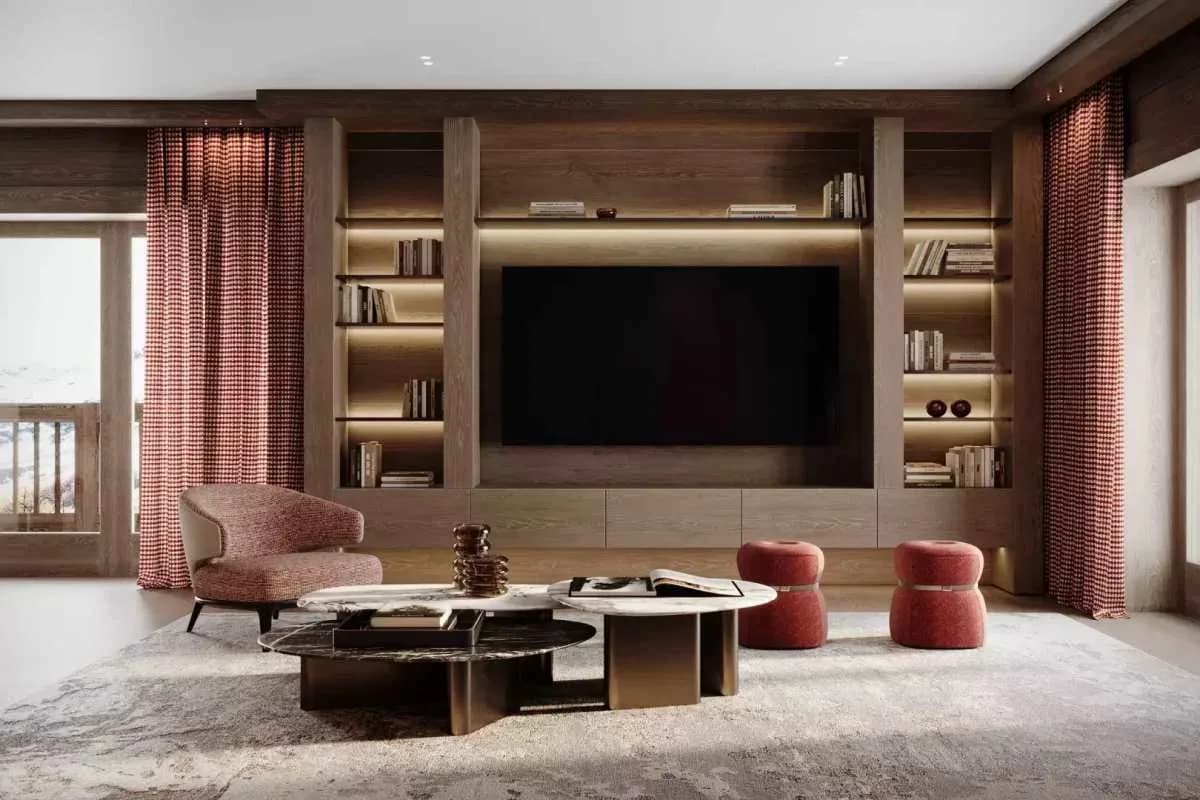 Contemporary Ski Apartment With Scenic Views photo 4