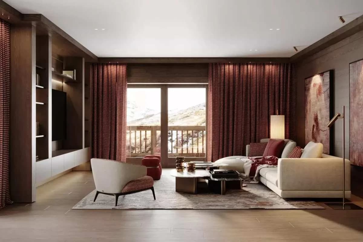 Contemporary Ski Apartment With Scenic Views photo 5