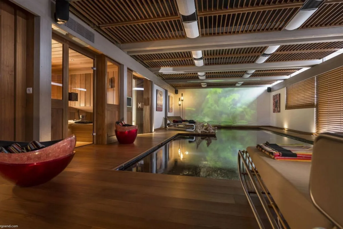 World Class Alpine Chalet With Pools photo 2