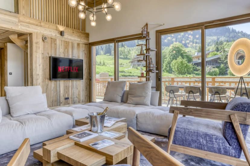 Contemporary Alpine Chalet Near Megève