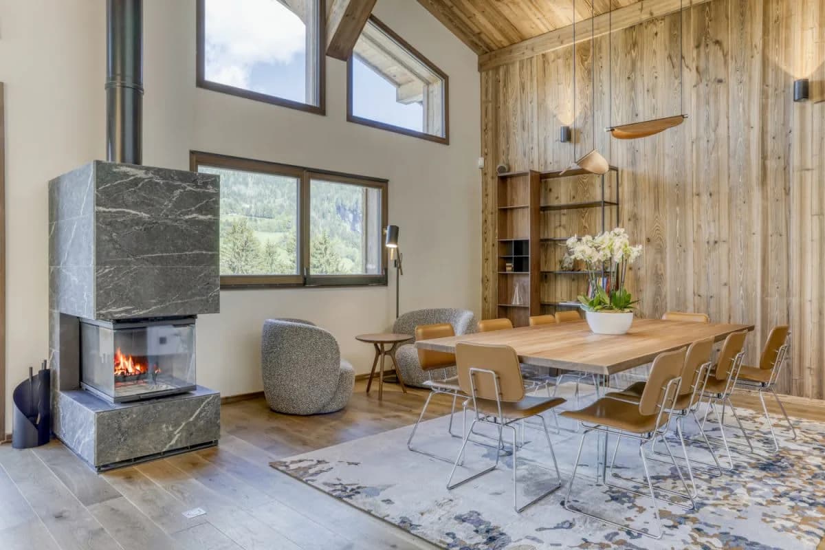 Contemporary Alpine Chalet Near Megève photo 4