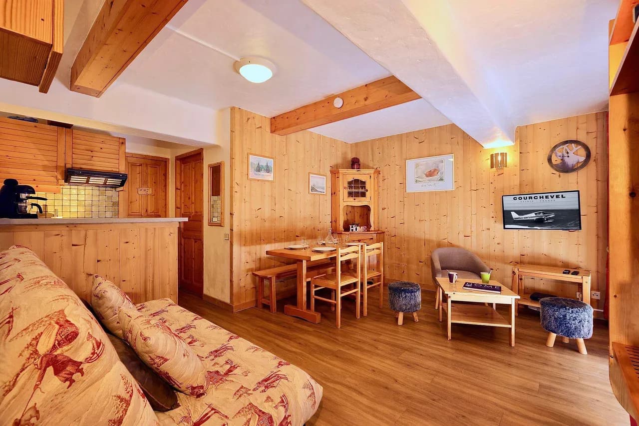 Ski Getaway Apartment in Courchevel 1850