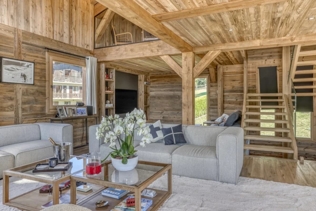Contemporary Chalet With Wellness Spaces