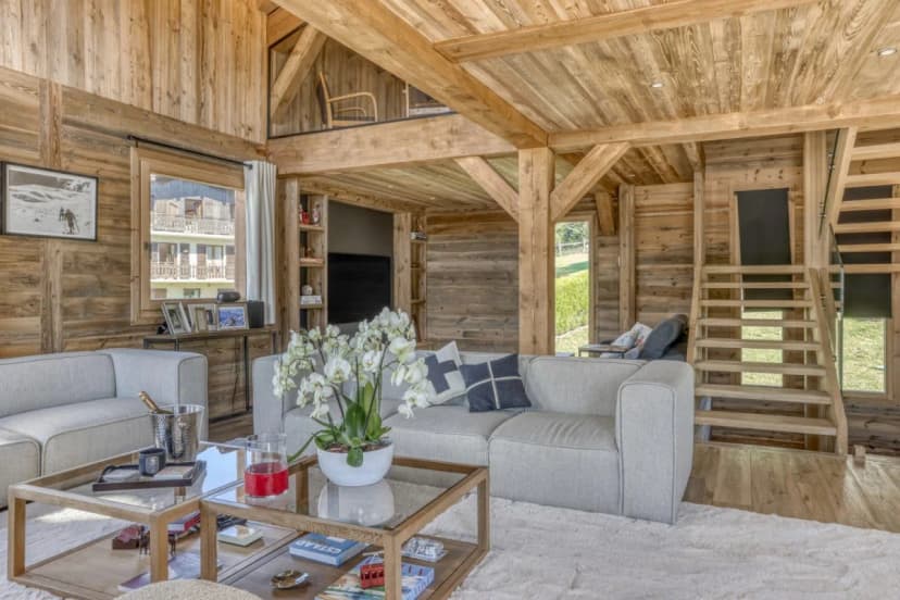 Contemporary Chalet With Wellness Spaces