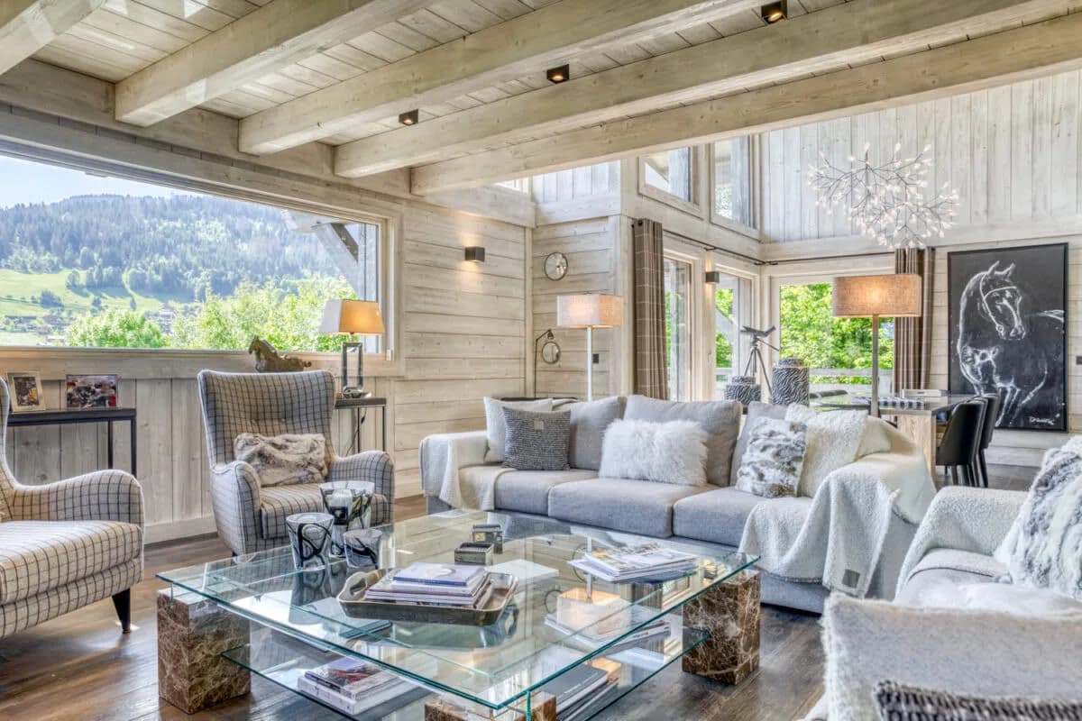 Luxury Alpine Chalet With Mont Blanc