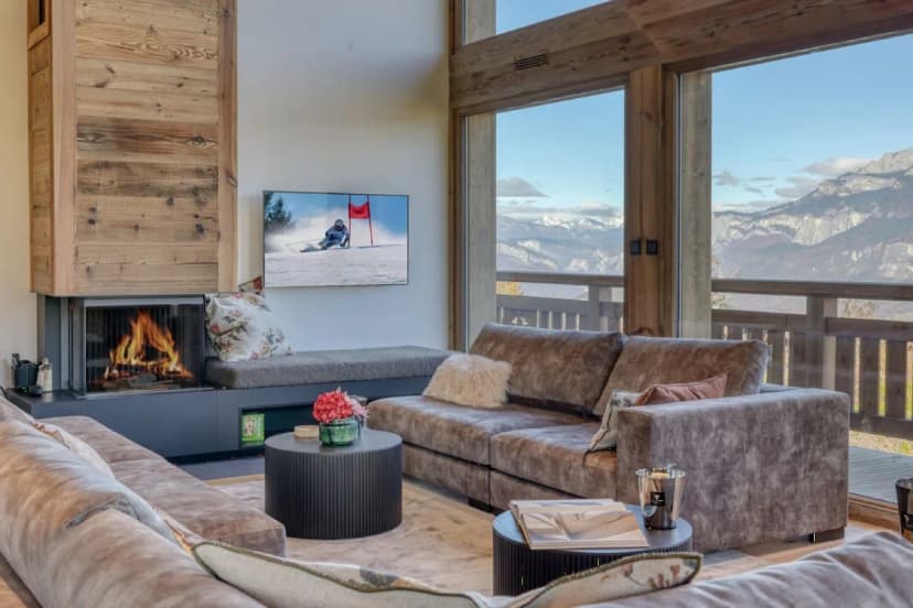 High-End Chalet Near Megève And Combloux