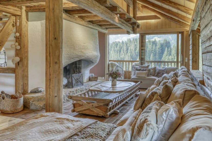 Mountain Chalet With Relaxation Spaces