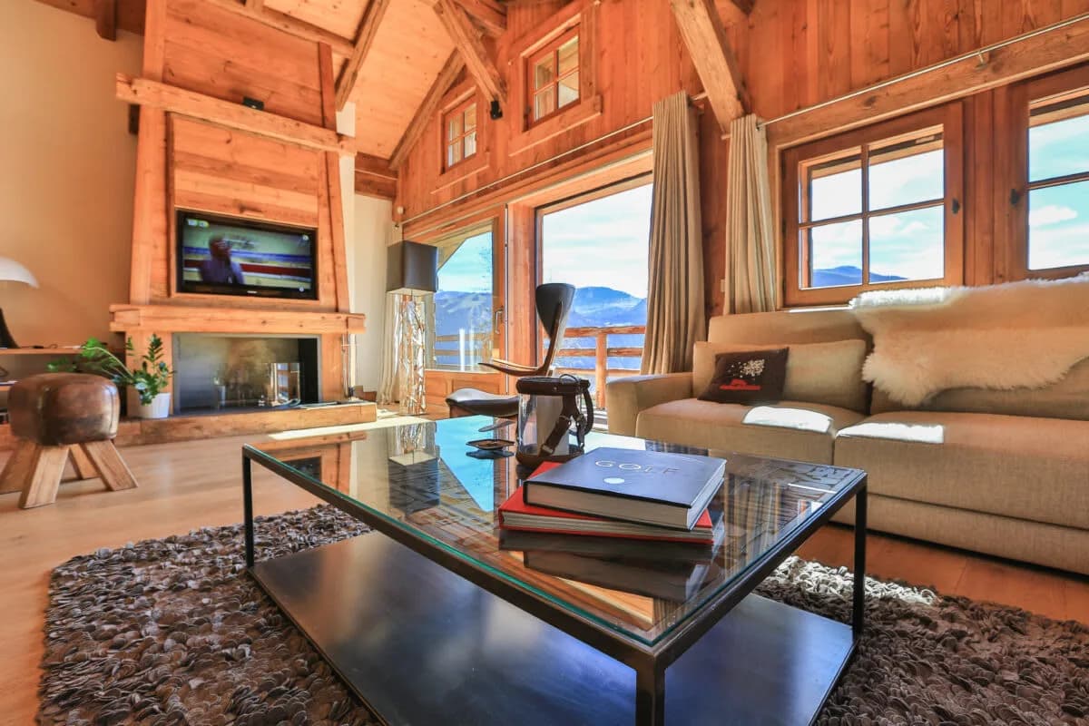 Mountain Retreat Overlooking Mont Blanc Range