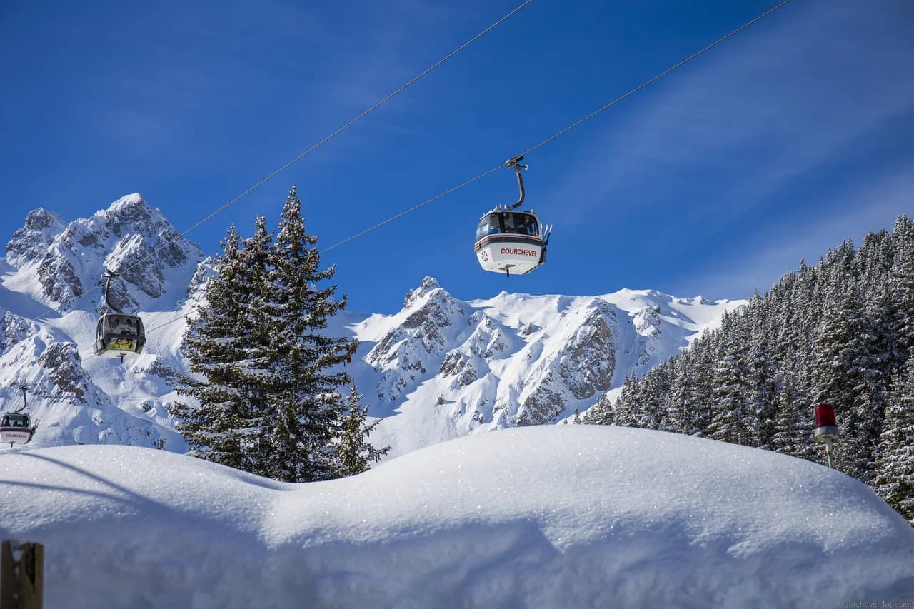 Relaxing Courchevel Apartment With Mountain Views photo 5