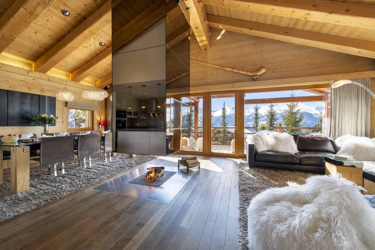 Luxury Verbier Retreat With Spa and Gym