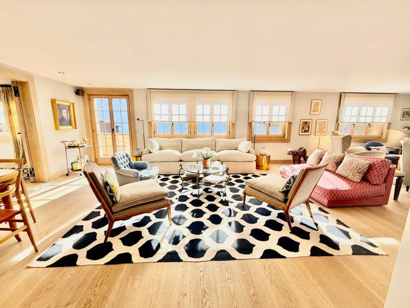 Elegant Central Gstaad Chalet Sleeps 20