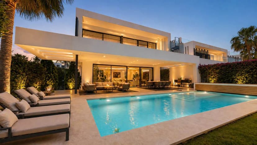 Rooftop Jacuzzi Villa in Marbella