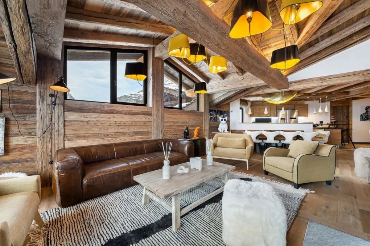 Modern Alpine Penthouse Facing Olympic Track photo 5