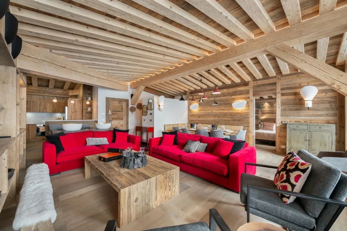 Ski Access Penthouse In La Daille photo 2