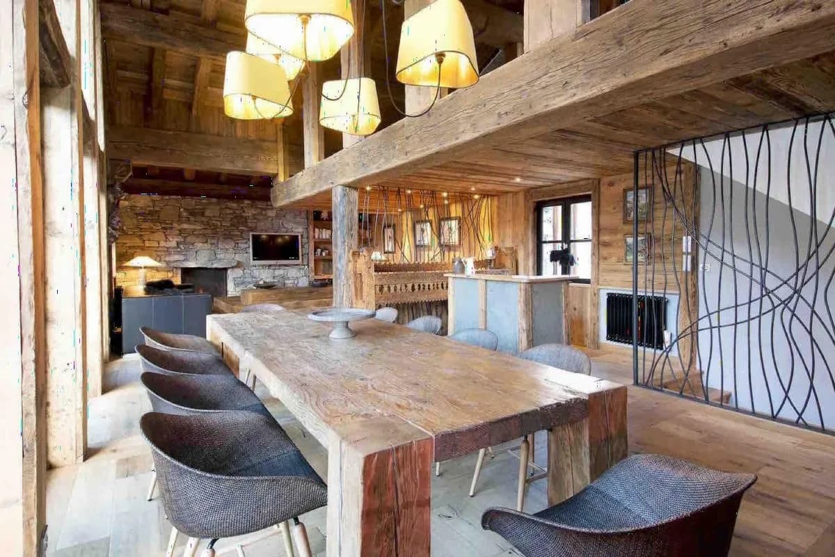 Luxury Ski In Chalet Overlooking Isère photo 3