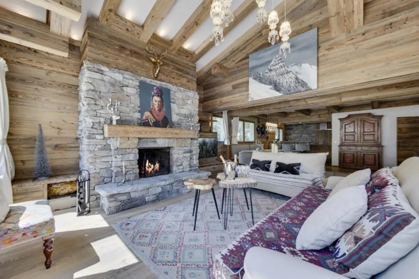 Alpine Ski-In Chalet With Pool