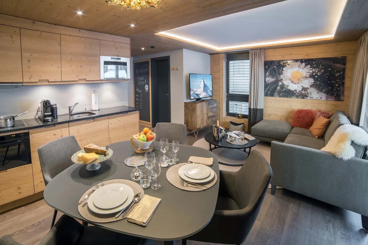 Stylish Apartment With Mountain Views in Zermatt photo 4