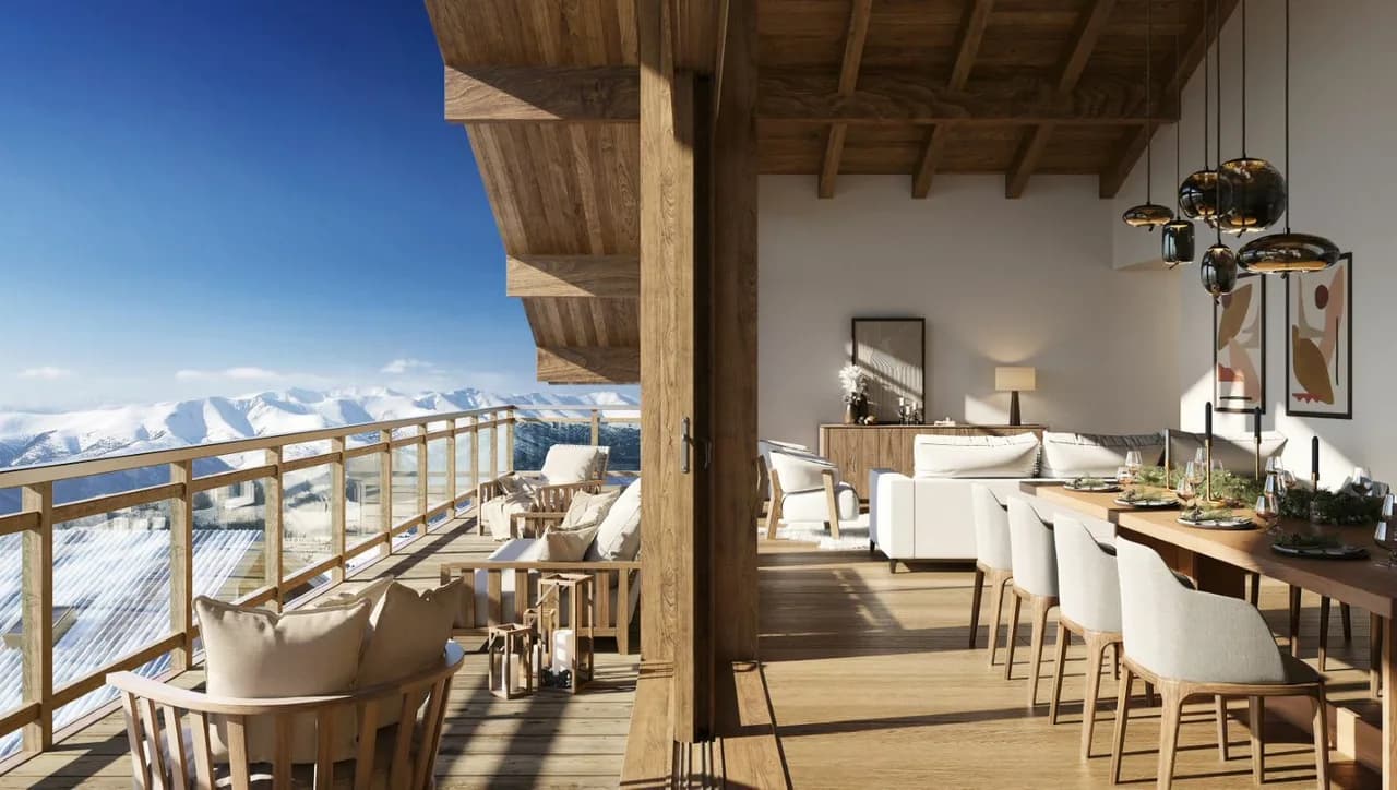 Elegant Alpine Escape With Wellness Access photo 2