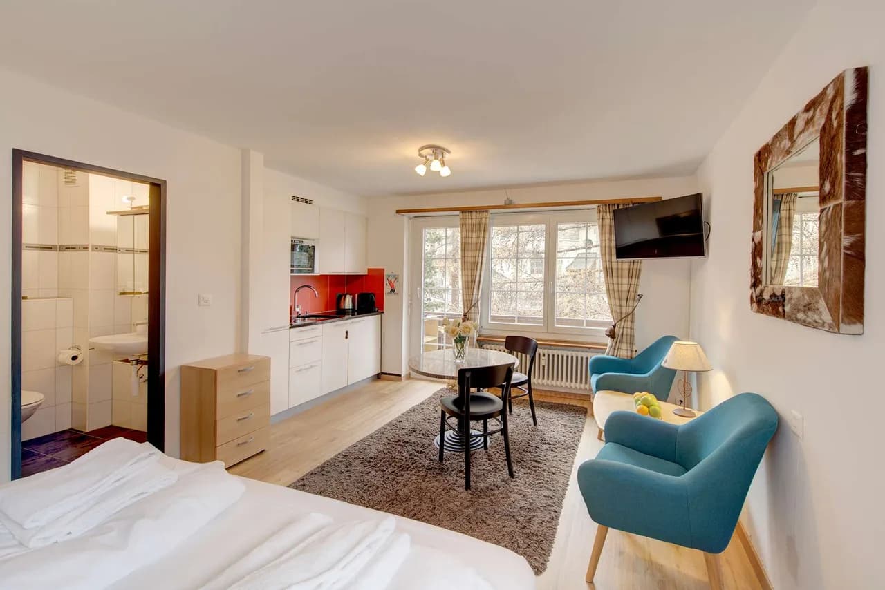Classic Zermatt Studio in Village Center photo 4