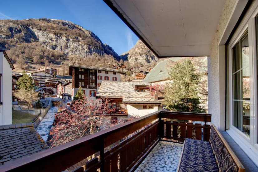 Quiet Studio Oasis in Central Zermatt